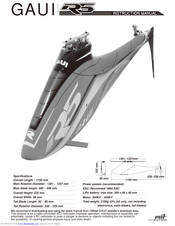 Gaui R5 Instruction Manual