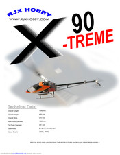 RJX Hobby X-Treme 90 Instructions Manual