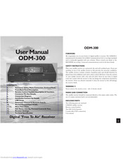 RSD ODM-300 User Manual