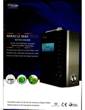 Chanson Water miracle max User Manual