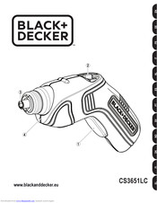 Black & Decker CS3651LC Original Instructions Manual