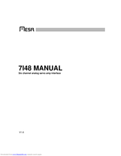 Mesa 7i48 Manual