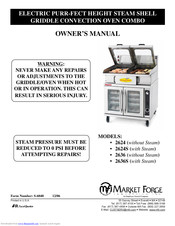 Market Forge Industries 2636 Owner's Manual