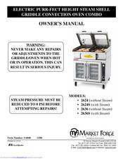 Market Forge Industries 2624 Owner's Manual