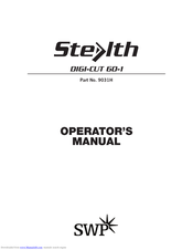 Stealth DIGI-CUT 60-1 Operator's Manual