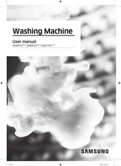 Samsung WW8*K5 series User Manual