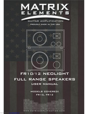 Matrix Elements fr 12 neolight User Manual