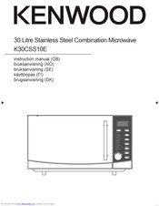 Kenwood K30CSS10E Instruction Manual