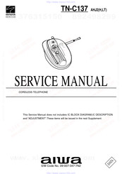 Aiwa TN-C137 Servise Manual