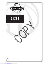 Lifetime 71286 Owner's Manual