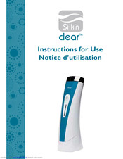 SILKN CLEAR Instructions For Use Manual