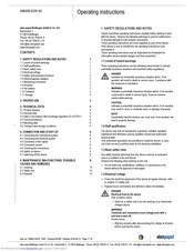 ebm-papst D4D225-CC01-02 Operating Instructions Manual