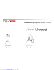 Tbk Vision PTZ6327 User Manual
