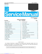 AOC i2340V+ Service Manual