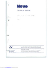 Neve 5315/12/P Technical Manual