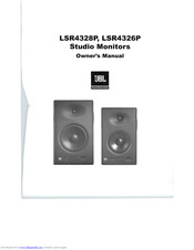 JBL LSR4326P Owner's Manual