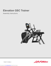 Life Fitness Elevation GSC Assembly Instructions Manual
