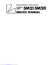 Luxman 5M21 Service Manual