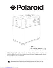 Polaroid LE5B Instruction Manual