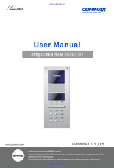 Commax DR-2AG/RF1 User Manual