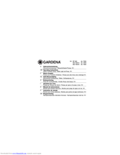 Gardena WLP 300 B Operating Instructions Manual