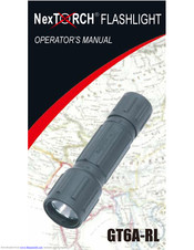 Nextorch GT6A-RL Operator's Manual