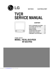 LG KF-20/21P32 Service Manual