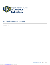Cisco 8851 User Manual