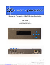 Dynamic Precision MX3 User Manual