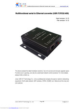 Usr USR-TCP232-400 User Manual