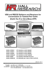 Hall Research Technologies UV232-2 Manual