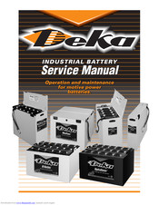 Deka Dominator Gel-Mate SVRLA G45 Service Manual