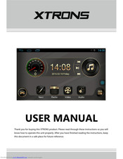 Xtrons TD626ABD User Manual