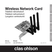 Clas Ohlson GN-WP30N-RH Instruction Manual