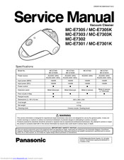 Panasonic MC-E7302 Service Manual