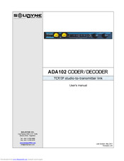 Solidyne ADA102 User Manual