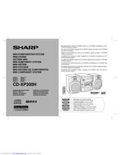 Sharp CD-XP300H Operation Manual
