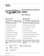 SEH OMD User Manual