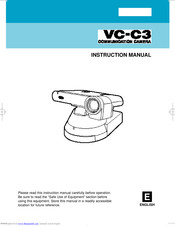 Canon VC-C3 Instruction Manual