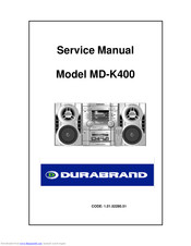 Durabrand MD-K400 Service Manual