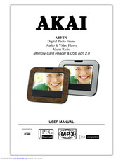 Akai ARF270 User Manual