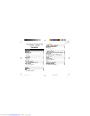 Oregon Scientific RM998PS User Manual