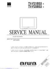 Aiwa TV-F25BS3 Service Manual