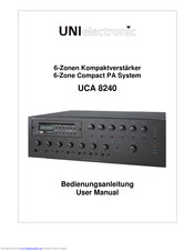 UNIELECTRONIC UCA 8240 User Manual