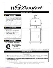 Hom comfort HCP16SS Owner's Manual