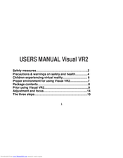 Allview Visual VR2 User Manual