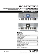 yamaha psr 1500 specifications