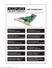 Konig CMP-SOUNDCAR21 Manual