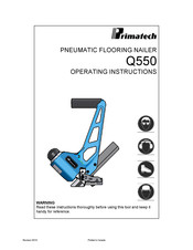 Primatech Q550 Operating Instructions Manual