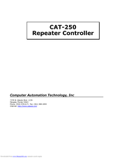 Computer Automation Technology CAT-250 Manual